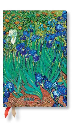 9781439785409 2023 Van Gogh's Irises, Mini, Week-at-a-Time Diary : Hardcover, Horizontal Layout, 100 gsm, elastic closure - Slika 1