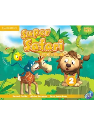 Super Safari L2 Pupil's Bk w Dvd-R