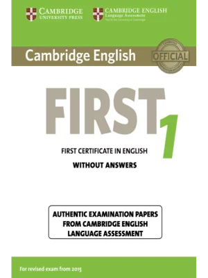 Camb Eng First 1 Rev Ex Sb w/o Ans