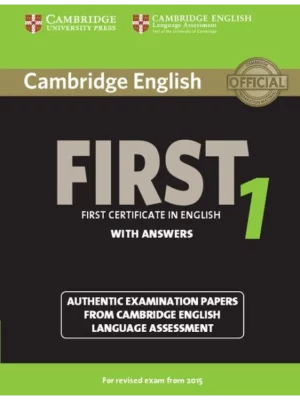Cambridge English First 1 for revised exam from 2015- Student's Book with answers