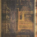 Embellished Manuscripts / Tesla, Sketch of a Turbine / Ultra / Lined