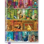 Notes Aimee Stewart: A Stitch in Time Bookshelves  (Flame Tree Notebooks)