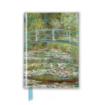 Claude Monet: Bridge over a Pond of Water Lilies (Foiled Pocket Journal)