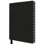 Notes Ebony Black Artisan Notebook (Flame Tree Journals)