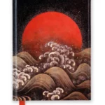Sun and Sea Lacquer Screen, c. 18th-19th century (Foiled Journal)