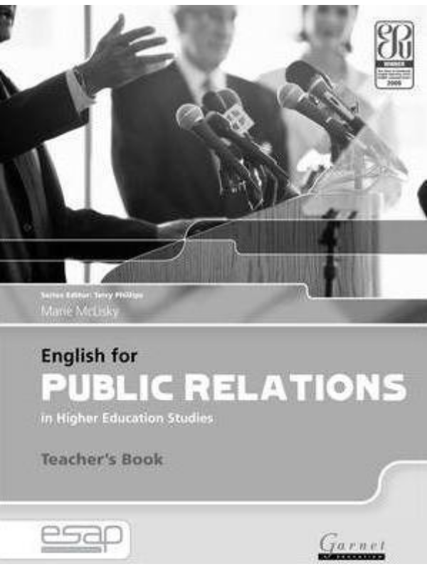 9781859645338 English for Public Relations in Higher Education Studies : Teacher's B - Slika 1