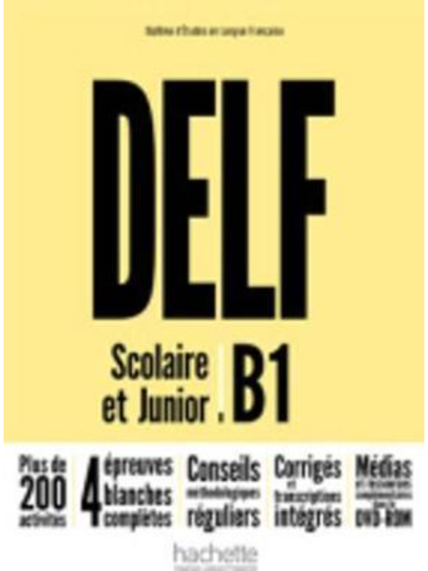 9782014016154 DELF Scolaire et Junior : Livre + DVD-Rom B1 - Slika 1