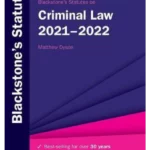 Blackstone's Statutes on Criminal Law 2021-2022 (31/e)