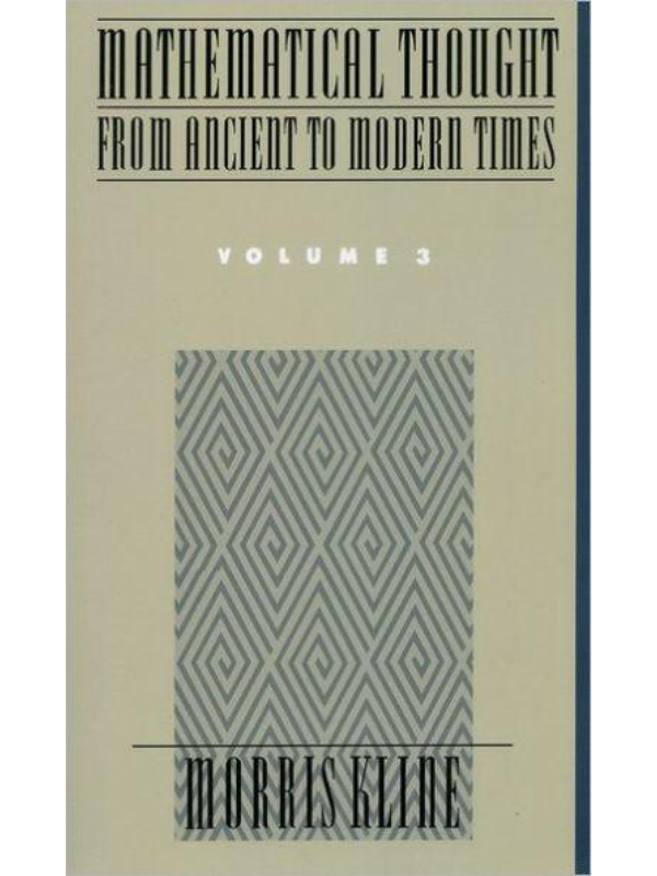 9780195061376 Mathematical Thought from Ancient to Modern Times ( Mathematical Thought from Ancient to Modern Times #03 ) (1ST ed.) - Slika 1