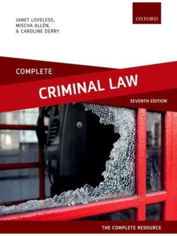 Complete Criminal Law : Text, Cases, and Materials - Image 1