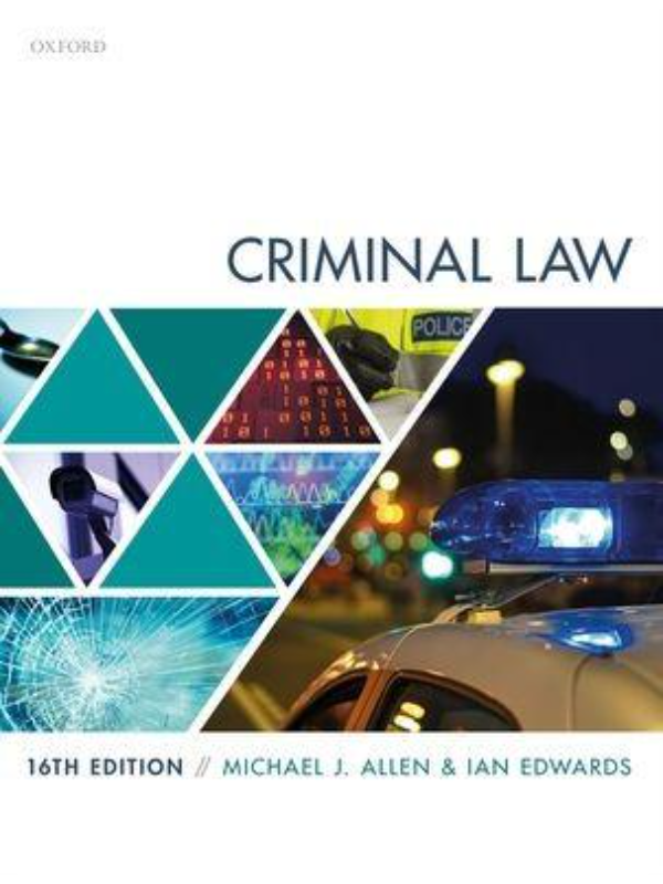 9780198869931 Criminal Law (16/e) - Slika 1