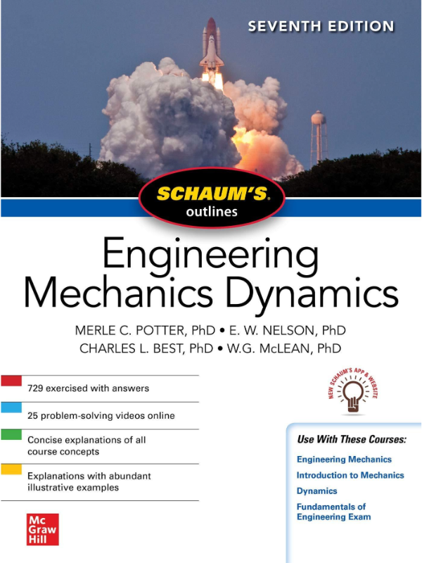 9781260462869 SCHAUM'S OUTLINE OF ENGINEERING MECHANICS DYNAMICS, 7E - Slika 1
