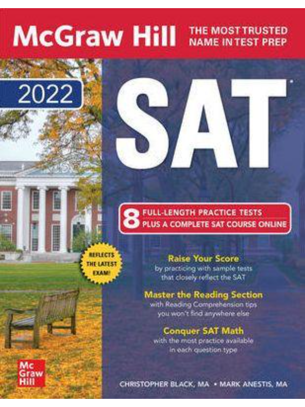 9781264266524 MCGRAW-HILL EDUCATION SAT 2022 - Slika 1