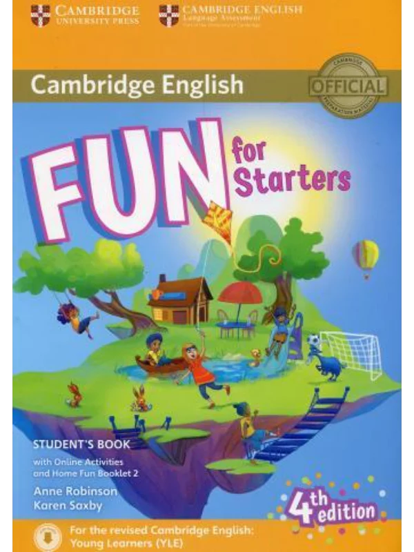 Fun for Starters, Movers and Flyers Fourth edition students book - Image 1