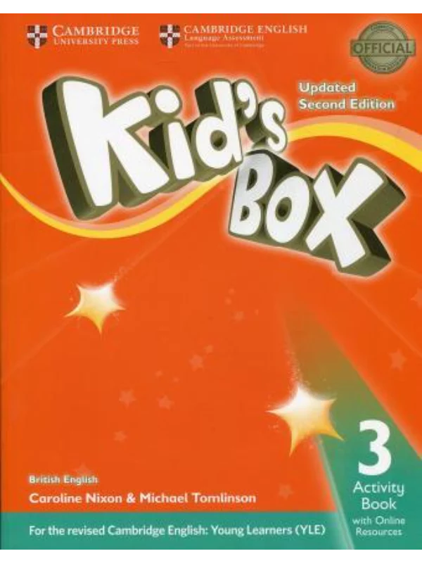 Kid's Box Level 3 Activity Book with Online Resources British English Paperback – 2 Mar 2017by Caroline Nixon (Author), Michael Tomlinson (Author) - Image 1