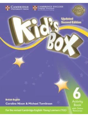 Kid's Box Level 6 Activity Book with Online Resources British English Paperback – 6 Apr 2017by Caroline Nixon (Author), Michael Tomlinson (Author)