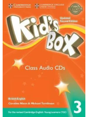Kid’s Box Updated Second edition Class Audio CDs (3)