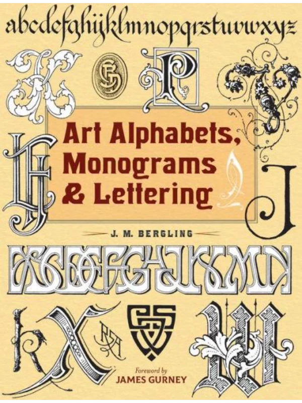Art Alphabets, Monograms, and Lettering - Image 1