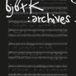 Bjoerk : Archives