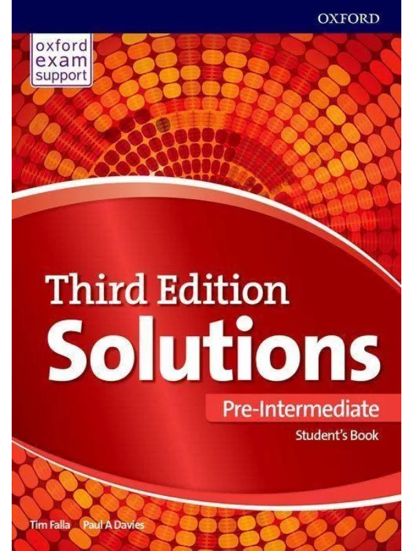 Solutions Pre-Intermediate 3rd Edition - udžbenik za prvi razred srednje škole 1