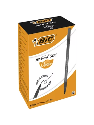 Bic ROUND STIC hem. olovka crna