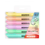 High Liner PLUS set PASTEL, kosi vrh, mix više boja, 6/1 u plastičnoj kutiji
