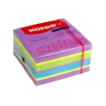 CUBO Spring 450 listova, 75x75mm, raznih boja (ljubičasta, žuta, plava, zelena), u kesici.