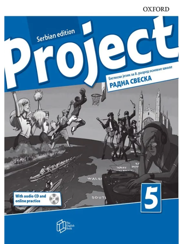 OUTLET - Project 5, 4 Ed - radna sveska engleski jezik za 8. razred osnovne škole - Image 1