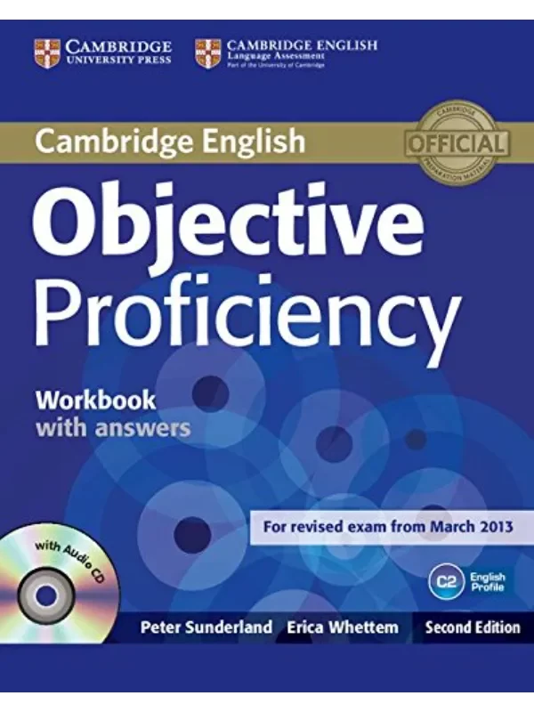 Objective Proficiency Workbook with Answers with Audio CD 1