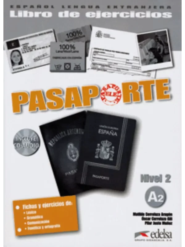 PASAPORTE A2 Libro de Ejercicios+CD Audio 1