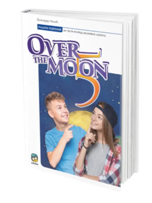 OVER THE MOON udžbenik za 5.razred osnovne škole - Image 1