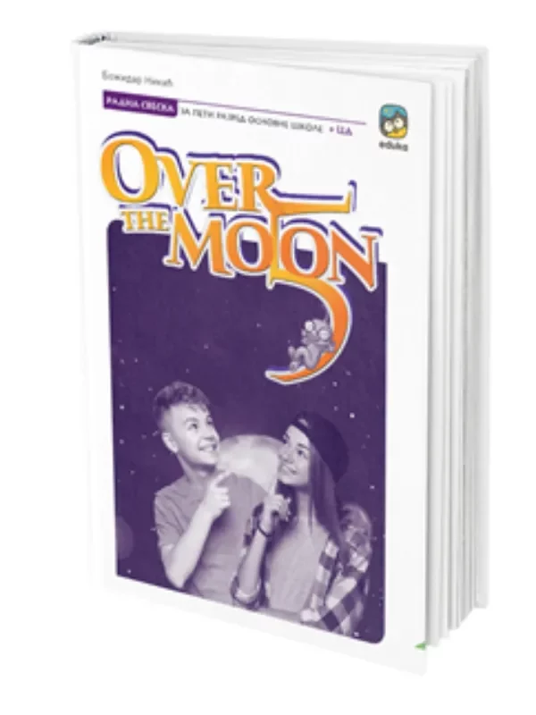 OVER THE MOON radna sveska za 5. razred osnovne škole - Image 1