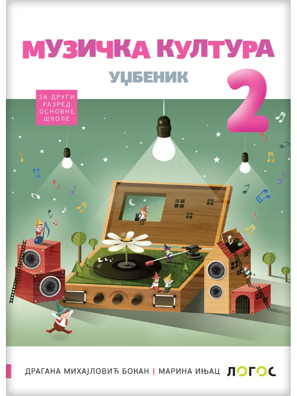 OUTLET - Muzička kultura 2 - udžbenik s dodatnim materijalima (karticama) - Image 1
