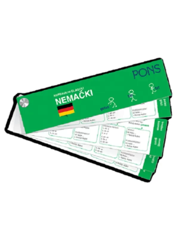 PONS Nepravilni glagoli NEMACKI - Image 1