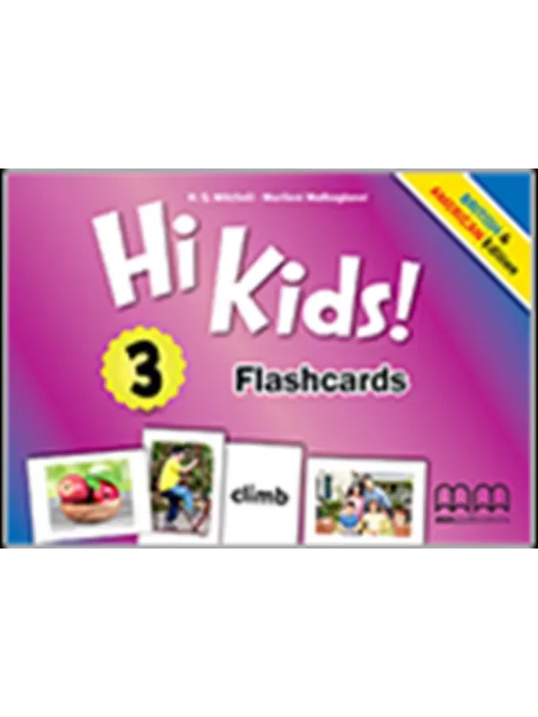 Hi Kids! 3 FLASHCARDS - Image 1
