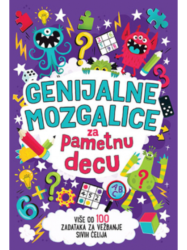 9788652145775 Genijalne mozgalice za pametnu - Slika 1