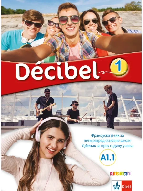Decibel 1 - udžbenik (QR) NOVO IZDANJE! - Image 1