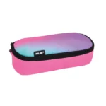 081130SN1P Oval pencil case Sunset, pink
