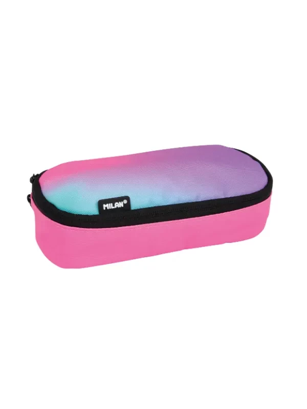 081130SN1P Oval pencil case Sunset, pink - Image 1