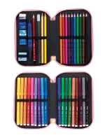 081264FR Filled double decker pencil case Fairy Tale special series, lilac - Image 2