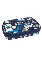 08874YT2 Semi-rigid kit with 2 filled pencil cases The Yeti 2 special series, navy blue