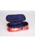 081130NJ Oval pencil case Ninjutsu special series, red - Image 2