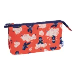 081133NJ 5-Pocket pencil case Ninjutsu special series, red