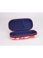 081145NJ Semi-rigid oval pencil case Ninjutsu special series, red - Image 2
