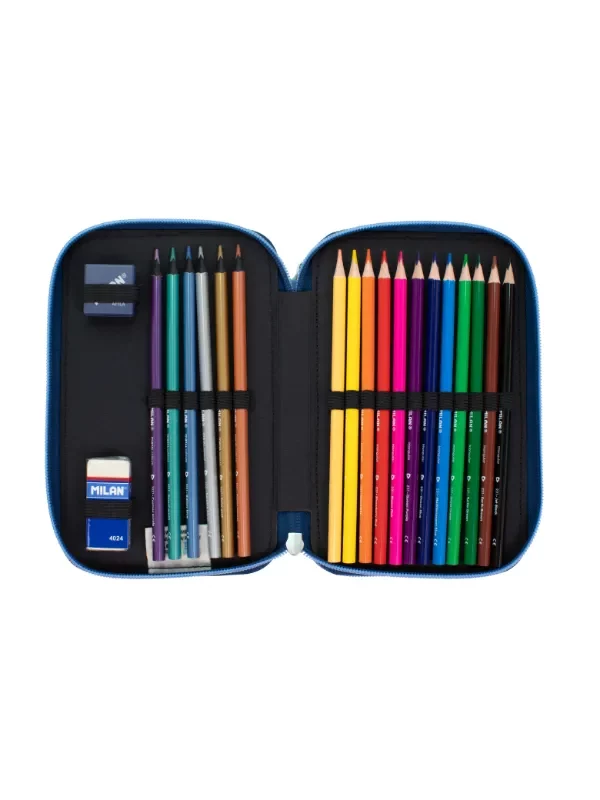081364FN Filled double decker pencil case The Fun series, multicolour - Image 2