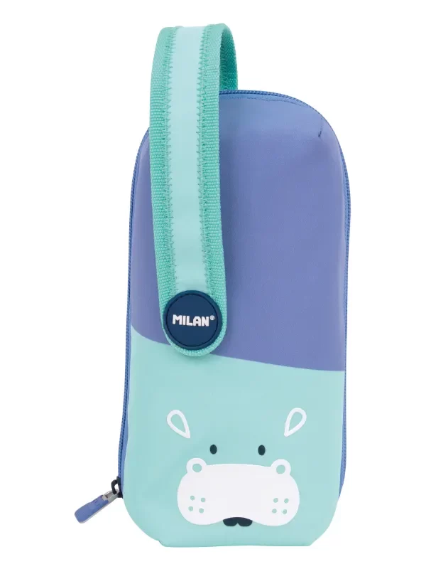 08872FAB Kit 4 filled pencil cases FUN ANIMALS Special Series, blue 1