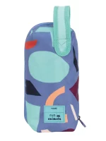 08872FAB Kit 4 filled pencil cases FUN ANIMALS Special Series, blue - Image 2
