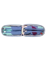 08872FAB Kit 4 filled pencil cases FUN ANIMALS Special Series, blue - Image 3