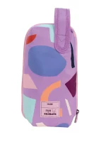 08872FAPR Kit 4 filled pencil cases FUN ANIMALS Special Series, violet - Image 2