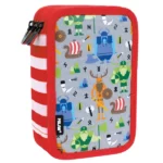 081364VK Filled triple decker pencil case Vikings Special Series